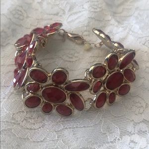 Pop of Red Bracelet